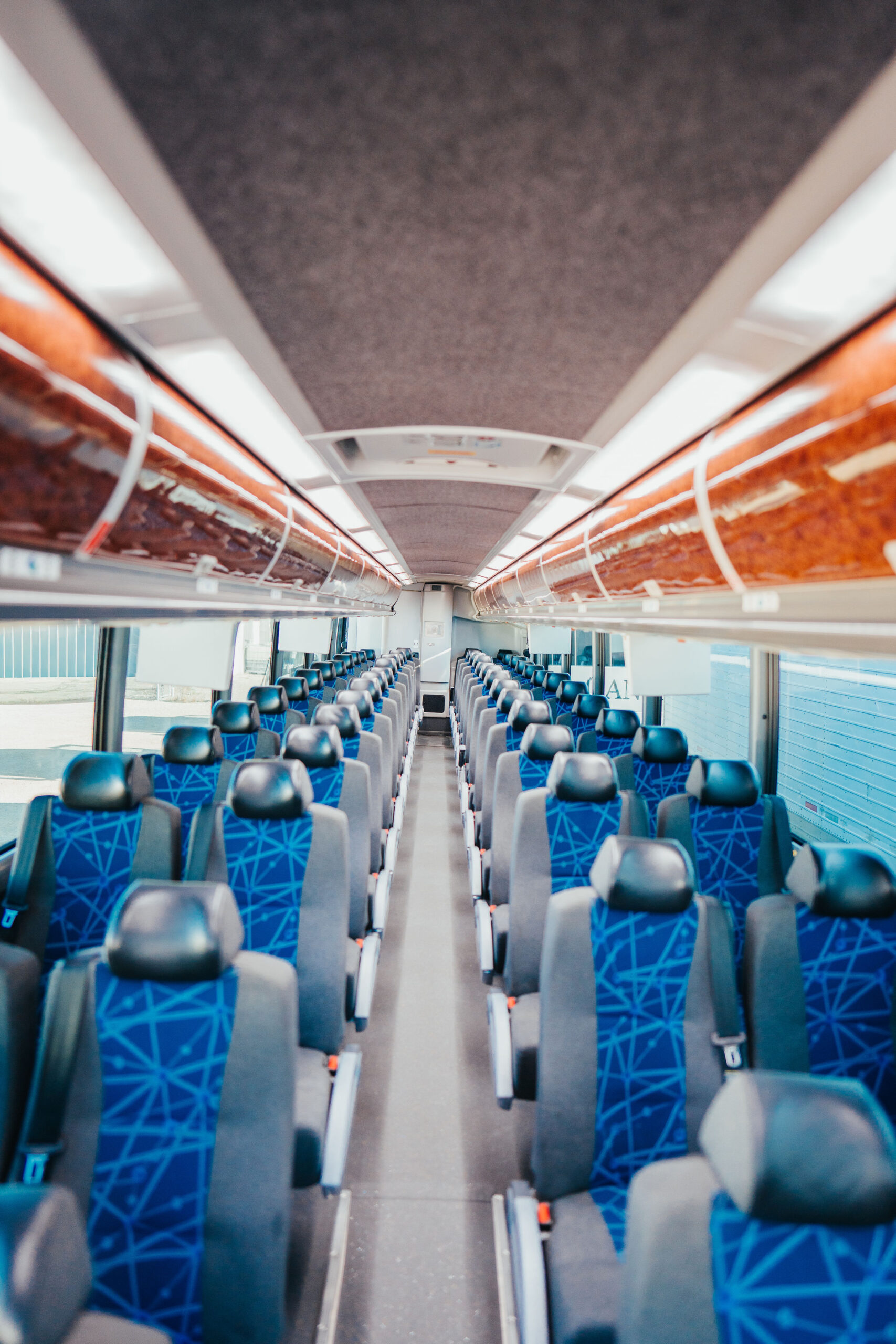 Canada Bus Lines Interior Seating